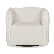 Amber Boucle Swivel Accent Chair